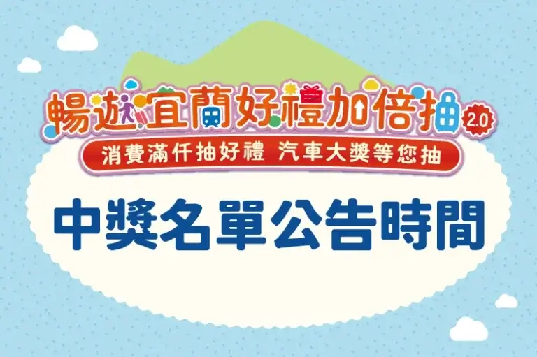 Read more about the article 📢【中獎名單公告時間】
