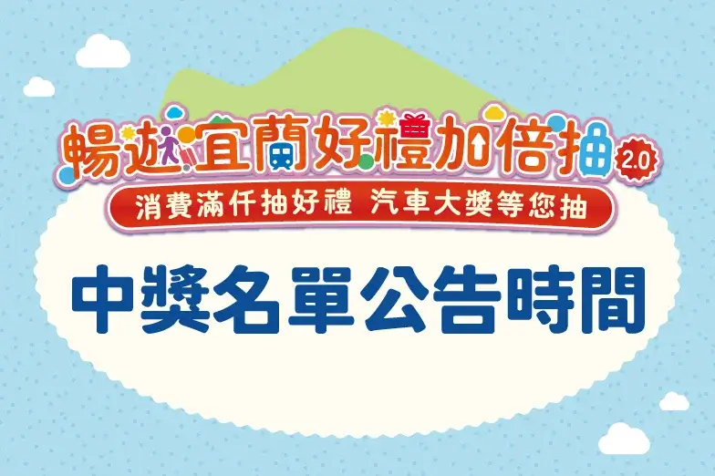 Read more about the article 📢【中獎名單公告時間】